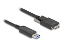 Delock USB-Kabel - Micro-USB Typ B (M) schraubbar zu USB Typ A (M)
