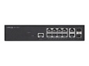 Lancom GS-2412 - Switch - managed - 10 x 10/100/1000 + 2 x 1 Gigabit SFP