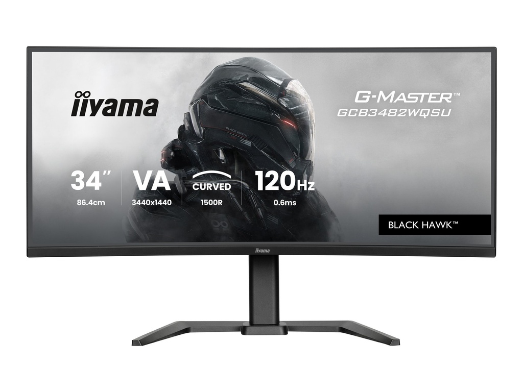 [GCB3482WQSU-B1] Iiyama GCB3482WQSU-B1 - LED-Monitor - Gaming - gebogen - 86 cm (34")