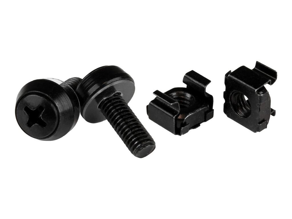 StarTech.com Startech M6 x 12mm - Schrauben und Käfigmuttern