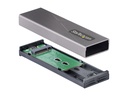 StarTech.com USB-C M.2 Externes Gehäuse für NVMe und SATA M.2 - M/B+M key - Speichergehäuse - M.2 - M.2 Card (PCIe NVMe & SATA)