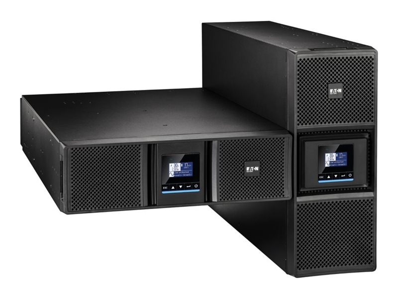 Eaton 9SX Gen2 9SX6KIRT3UG2 - USV (Rack - einbaufähig) - Wechselstrom 200/208/220/230/240/250 V - 6000 Watt - 6000 VA - 1-phasig - 5 Ah - RS-232, USB - Ausgangsanschlüsse: 12 - PFC - 3U - 48.3 cm (19")