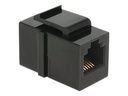 Delock Modulare Eingabe - CAT 3 - RJ-12 - Schwarz