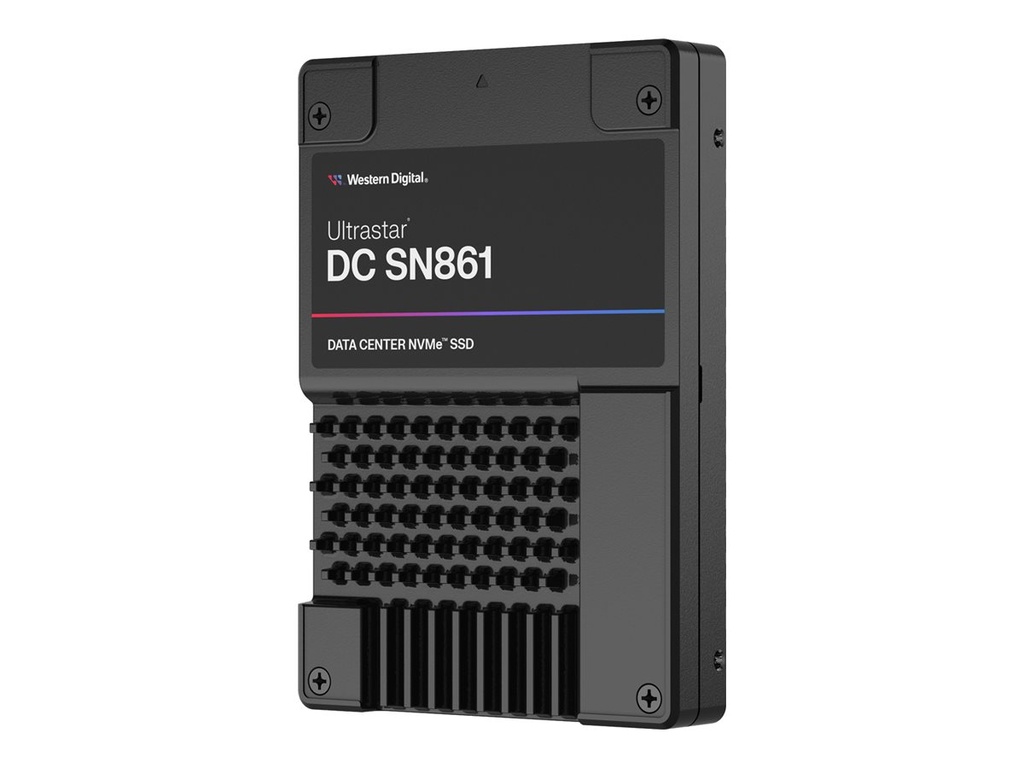 WD Ultrastar DC SN861 WUS6BA138PSP9X1 - SSD - Datencenter - 3.84 TB - intern - 2.5" (6.4 cm)