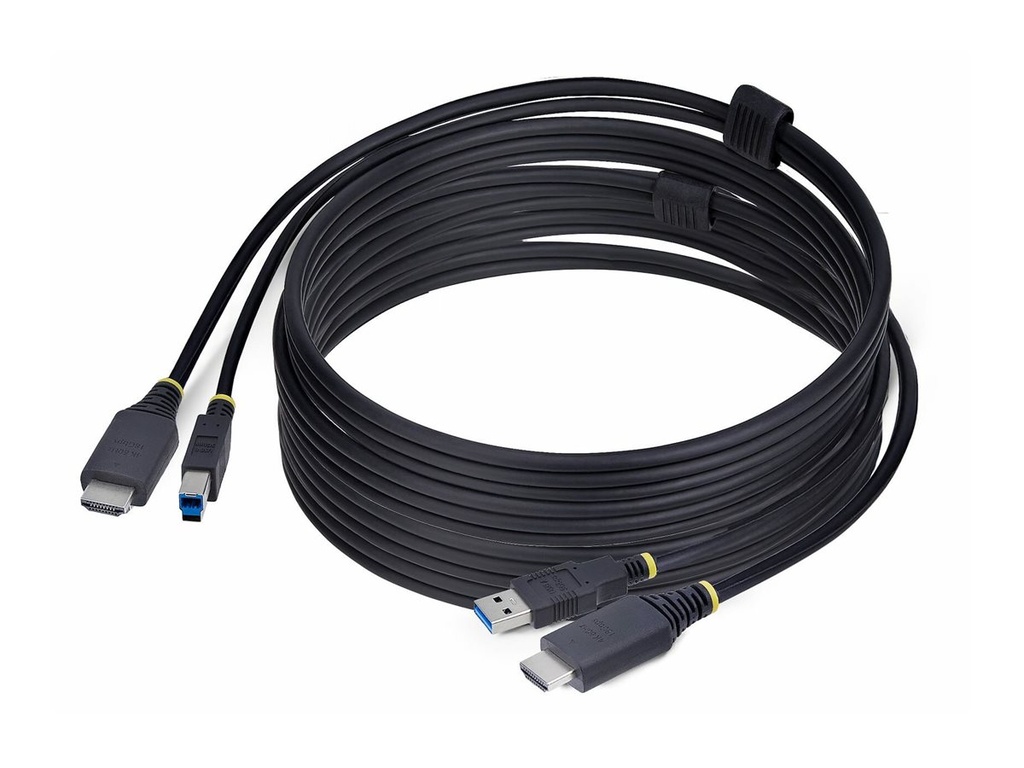 StarTech.com 10ft (3m) HDMI and USB 5Gbps KVM Cable - Tastatur- / Video- / Maus- (KVM-)