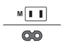 HPE Stromkabel - NEMA 1-15 (M) zu power IEC