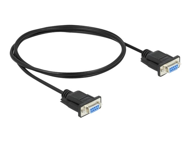 Delock Nullmodemkabel - DB-9 (W) zu DB-9 (W)