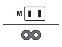 HPE Stromkabel - NEMA 1-15 (M) zu power IEC