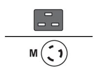 HPE Stromkabel - IEC 60320 C19 zu NEMA L6-20 (M)