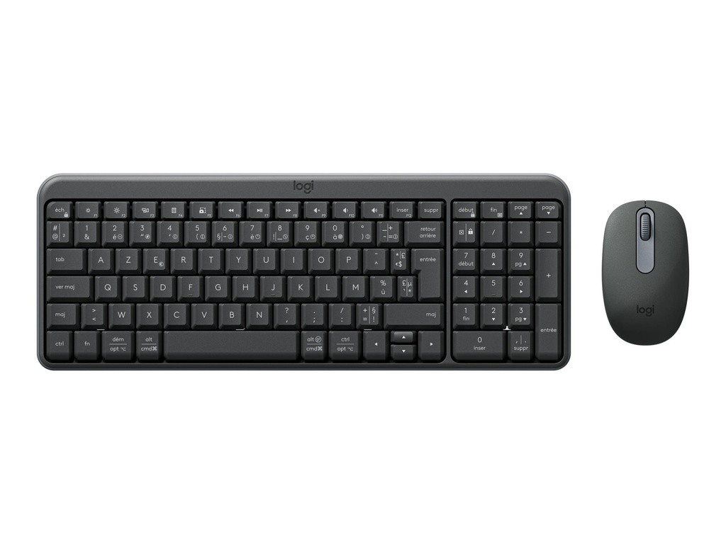 Logitech MK250 - Tastatur-und-Maus-Set - kabellos