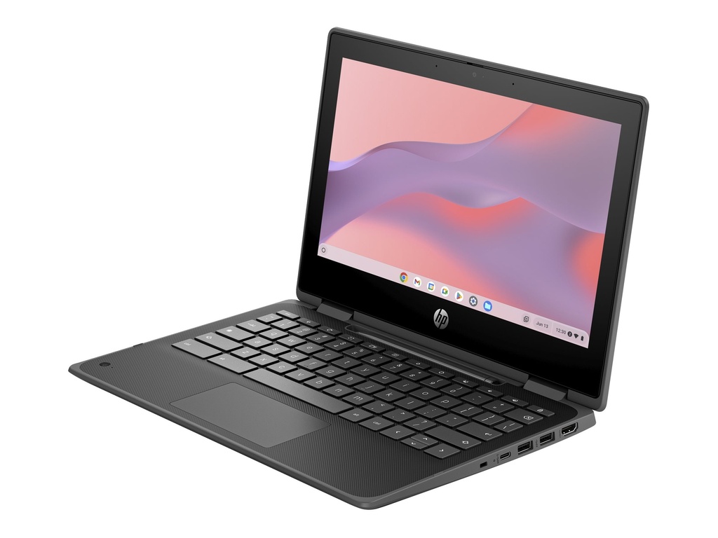 HP Fortis Flip 11 G1 I Chromebook - Flip-Design - Intel N-series N250 / 1.3 GHz - Chrome OS - Intel Graphics - 16 GB RAM - 128 GB SSD UFS - 29.5 cm (11.6")