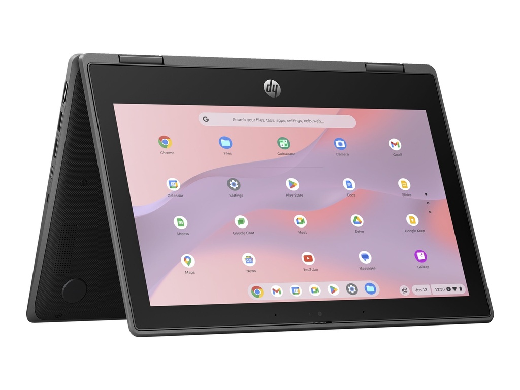 HP Fortis Flip 11 G1 I Chromebook - Flip-Design - Intel N-series N250 / 1.3 GHz - Chrome OS - Intel Graphics - 8 GB RAM - 128 GB SSD UFS - 29.5 cm (11.6")