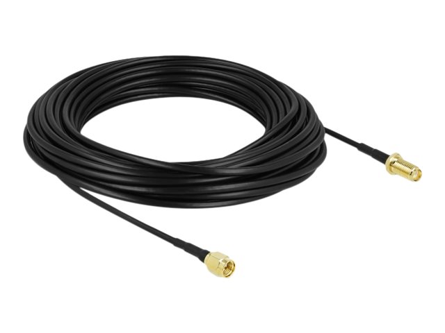 Delock Antennenverlängerungskabel - SMA Stecker zu SMA weiblich