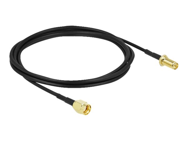 Delock Antennenverlängerungskabel - RP-SMA Stecker zu RP-SMA weiblich