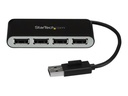 StarTech.com Mobiler 4-Port-USB 2.0-Hub mit integriertem