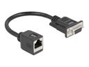 Delock Seriell RS-232/422/485 Adapter DB9 Bu zu RJ45 - Adapter - Digital/Daten