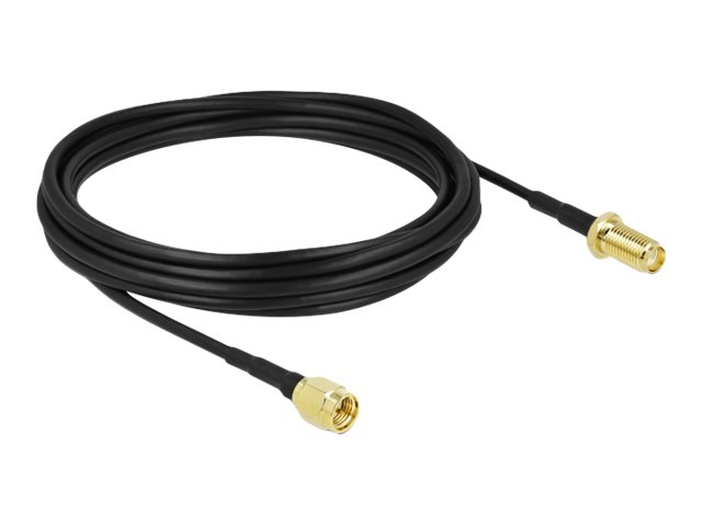 Delock Antennenverlängerungskabel - SMA Stecker zu SMA weiblich