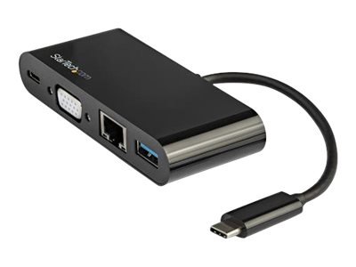 [DKT30CVAGPD] StarTech.com Startech USB-C VGA Multiport Adapter - Power Delivery (60W)