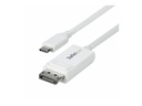 StarTech.com 6.6ft (2m) USB C to DisplayPort 1.2 Cable, Bidirectional - DisplayPort-Kabel - USB-C (M)