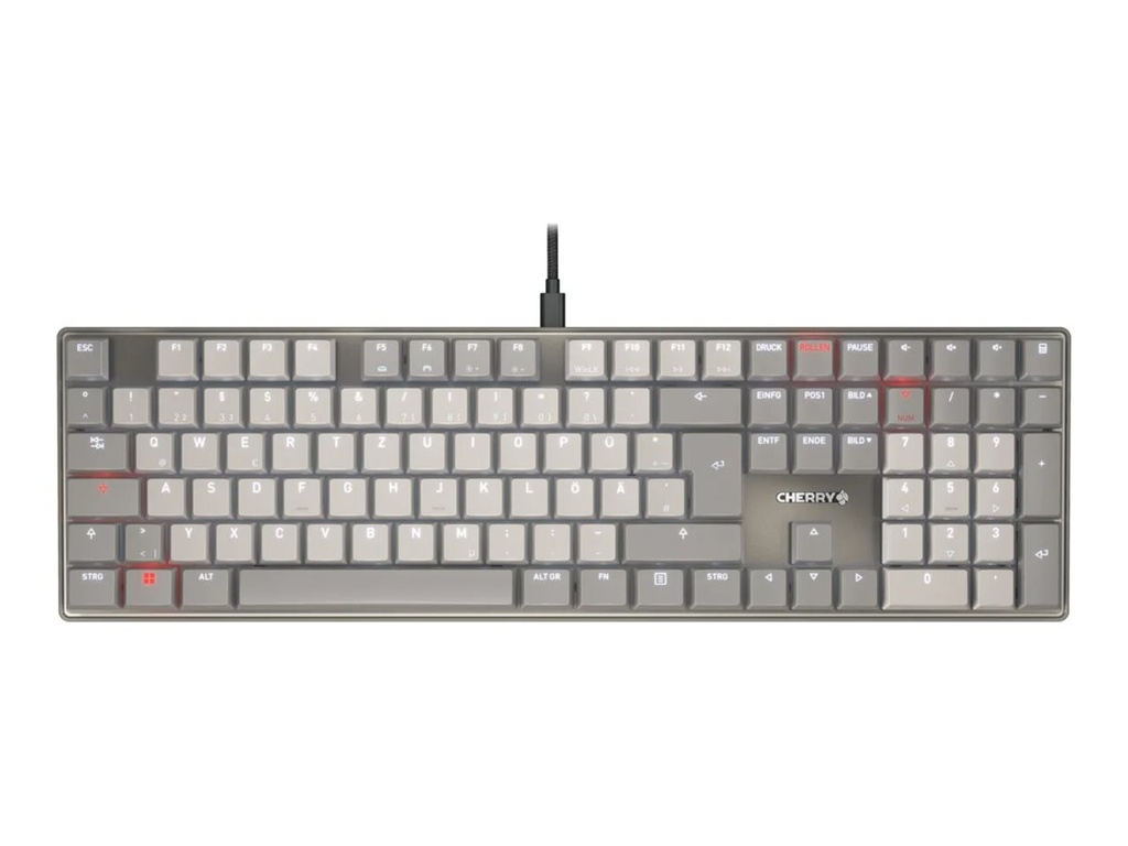 Cherry KC - Tastatur - 100% - full size - hintergrundbeleuchtet
