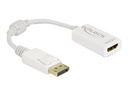 Delock Videoadapter - DisplayPort männlich Verriegelung zu HDMI weiblich
