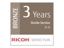 Fsas Technologies Ricoh Scanner Service Program 3 Year Bronze Service Plan for Fujitsu Low-Volume Production Scanners - Erweiterte Servicevereinbarung (Verlängerung)