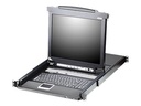 ATEN Slideaway CL5716M - KVM-Konsole mit KVM-Switch - 16 Anschlüsse - 43.2 cm (17")