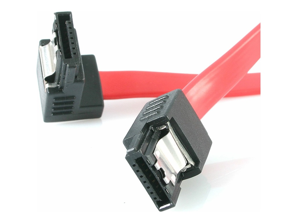 StarTech.com 45 cm Einrastendes SATA auf Rechtwinkliges SATA Kabel - SATA-Kabel - Serial ATA 150/300 - SATA (W)