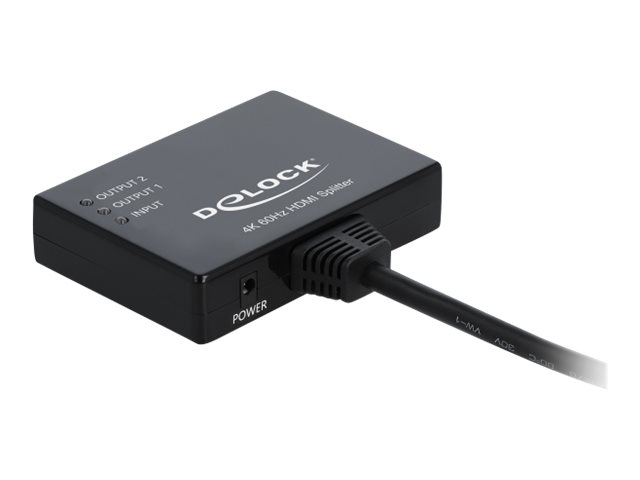 Delock Video-/Audio-Splitter - 2 x HDMI - Desktop
