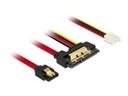 Delock SATA-Kabel - Serial ATA 150/300/600 - 4-Pin-Mini-Stromversorgungsstecker, SATA (R)