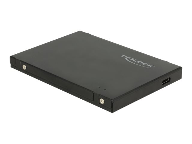 Delock 2.5 External Enclosure for M.2 NVMe PCIe SSD - Speichergehäuse - SATA - USB 3.1 (Gen 2)