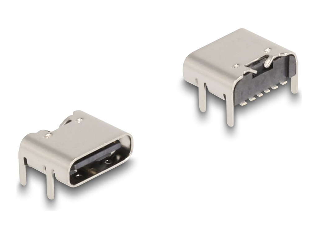 Delock Strom- / Datenanschluss - 6-poliger USB-C (W)
