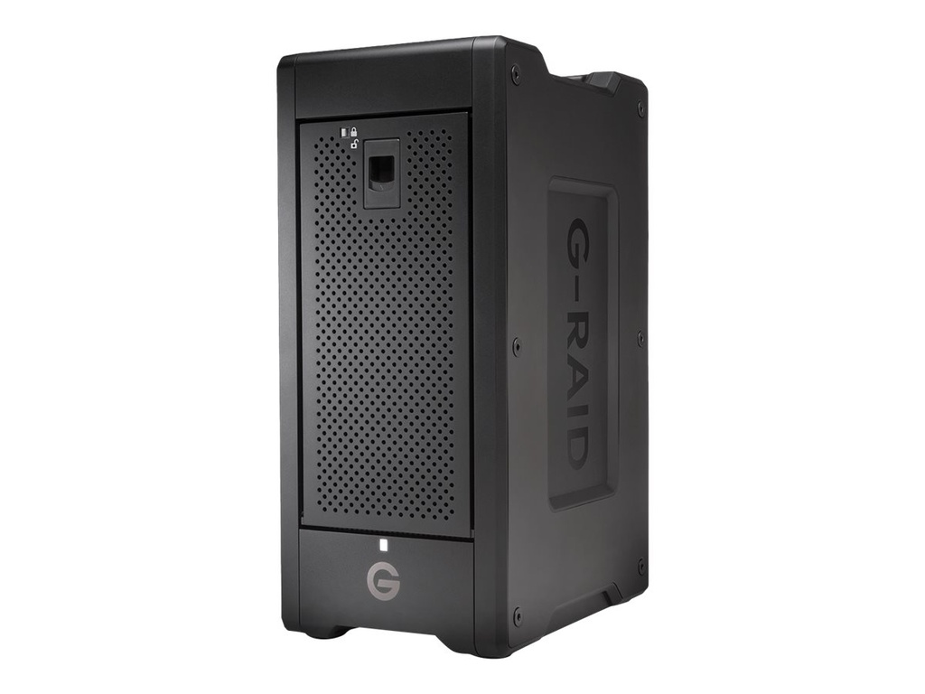 SanDisk Professional G-RAID SHUTTLE 8 - Festplatten-Array - 208 TB - 8 Schächte - HDD 208 TB x 8 - Thunderbolt 3, USB-C 3.2 Gen 2 (extern)