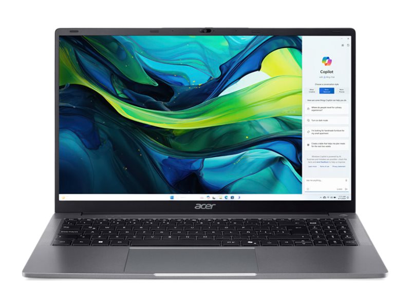 Acer Aspire Lite 15 AL15-32P - Intel Celeron N4500 / 1.1 GHz - Win 11 Home in S mode - UHD Graphics - 4 GB RAM - 128 GB eMMC - 39.6 cm (15.6")