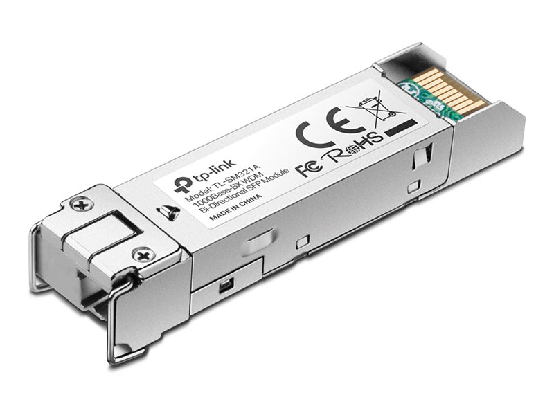 TP-LINK SM321A Omada Single-Mode WDM Bi-Directional SFP Modul - Transceiver - Glasfaser (LWL)