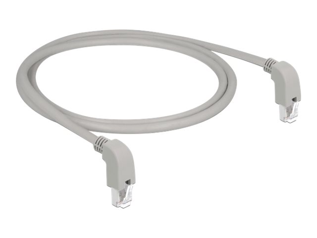 Delock Patch-Kabel - RJ-45 (M) nach unten gewinkelt zu RJ-45 (M)