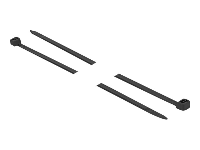Delock Kabelbinder - 92 cm - Schwarz (Packung