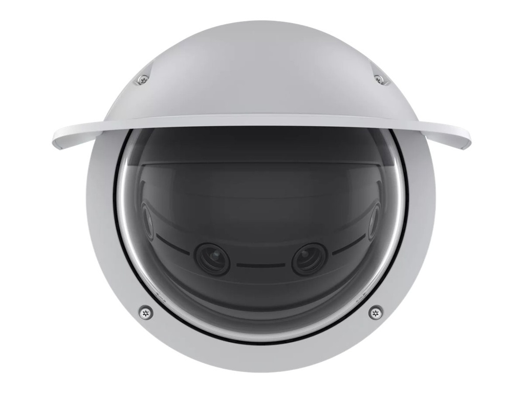 Axis Q48 Series Q4809-PVE - Panoramakamera - Multi-Sensor + Schwenk / Neigung / Roll - Kuppel - Außenbereich - Vandalismussicher / Wetterbeständig - Farbe (Tag&Nacht)