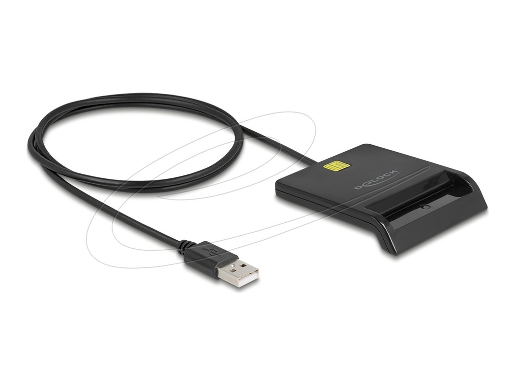 Delock SmartCard-Leser - USB - Schwarz