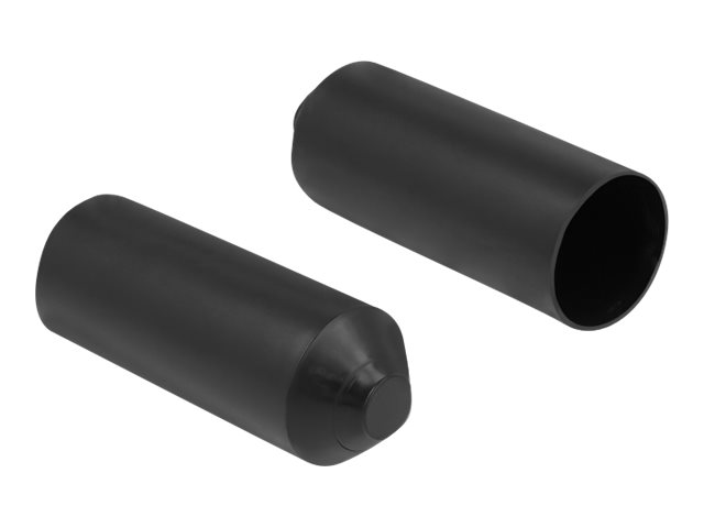 Delock Kabelschutzkappe - Schwarz (Packung