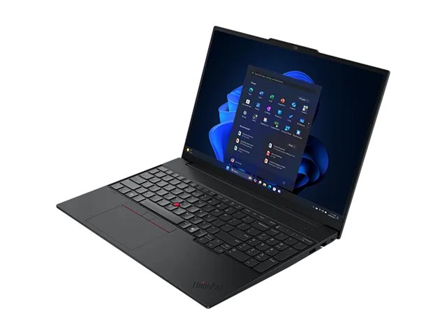 Lenovo ThinkPad E16 Gen 3 21SR - 180°-Scharnierdesign - Intel Core Ultra 7 255H - Win 11 Pro - Arc Graphics 140T - 32 GB RAM - 1 TB SSD TCG Opal Encryption 2, NVMe - 40.6 cm (16")