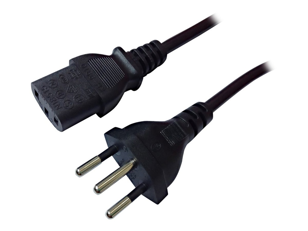 Assmann Stromkabel - power IEC 60320 C13 zu SEV 1011 (M)