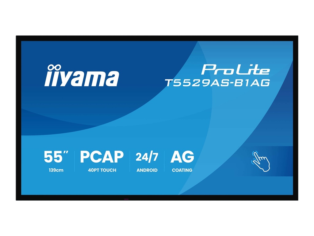 Iiyama ProLite T5529AS-B1AG - 140 cm (55") Diagonalklasse (139 cm (54.6")