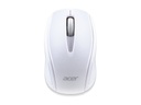 Acer AMR800 - Maus - ergonomisch - optisch - 3 Tasten - kabellos - 2.4 GHz - kabelloser Empfänger (USB)