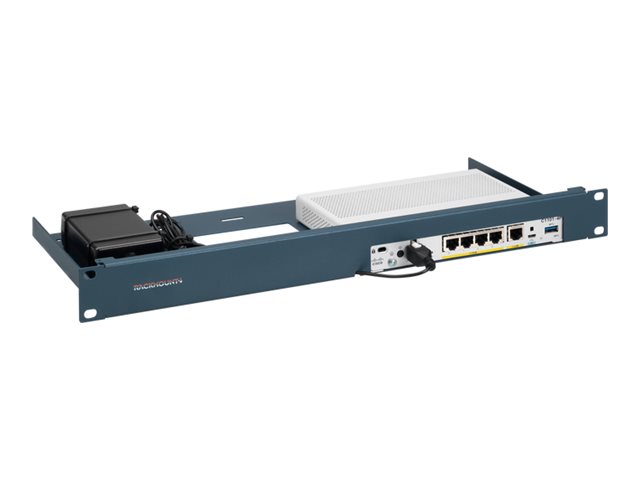 Rackmount.IT Rackmount Solutions RM-CI-T21 - Rackmontagesatz - cisco metallisch blau - 1U - 48.3 cm (19")