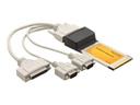 Delock Adapter Parallel/Seriell - CardBus - RS-232
