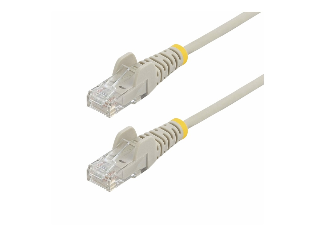 StarTech.com 10m Gray Slim CAT6 Ethernet Cable, Snagless, 28AWG, LSZH - Patch-Kabel - RJ-45 (M)