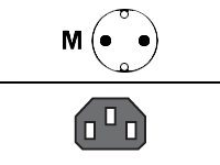 Lenovo IBM - Stromkabel - power IEC 60320 C13 zu power CEE 7/7 (M)