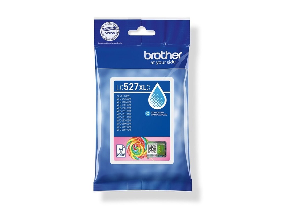Brother LC527XLC - Hohe Ergiebigkeit - Cyan