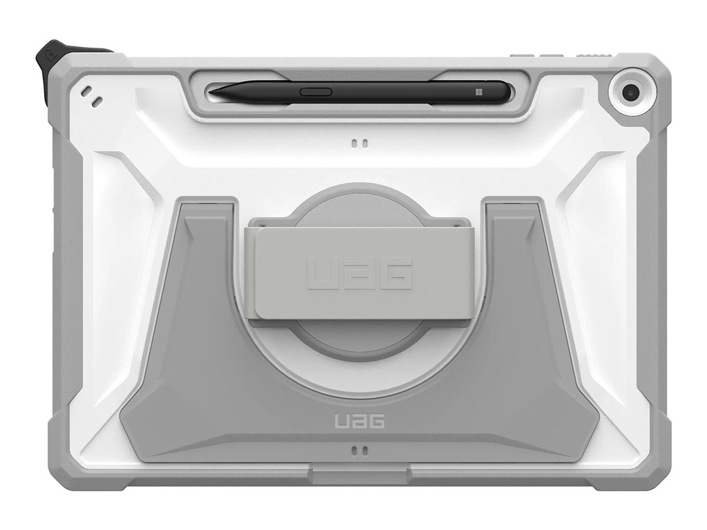 Urban Armor Gear UAG Plasma Healthcare Series - Hintere Abdeckung für Tablet - Weiß/Grau - für Microsoft Surface Pro Copilot+ PC for Business (12-inch)